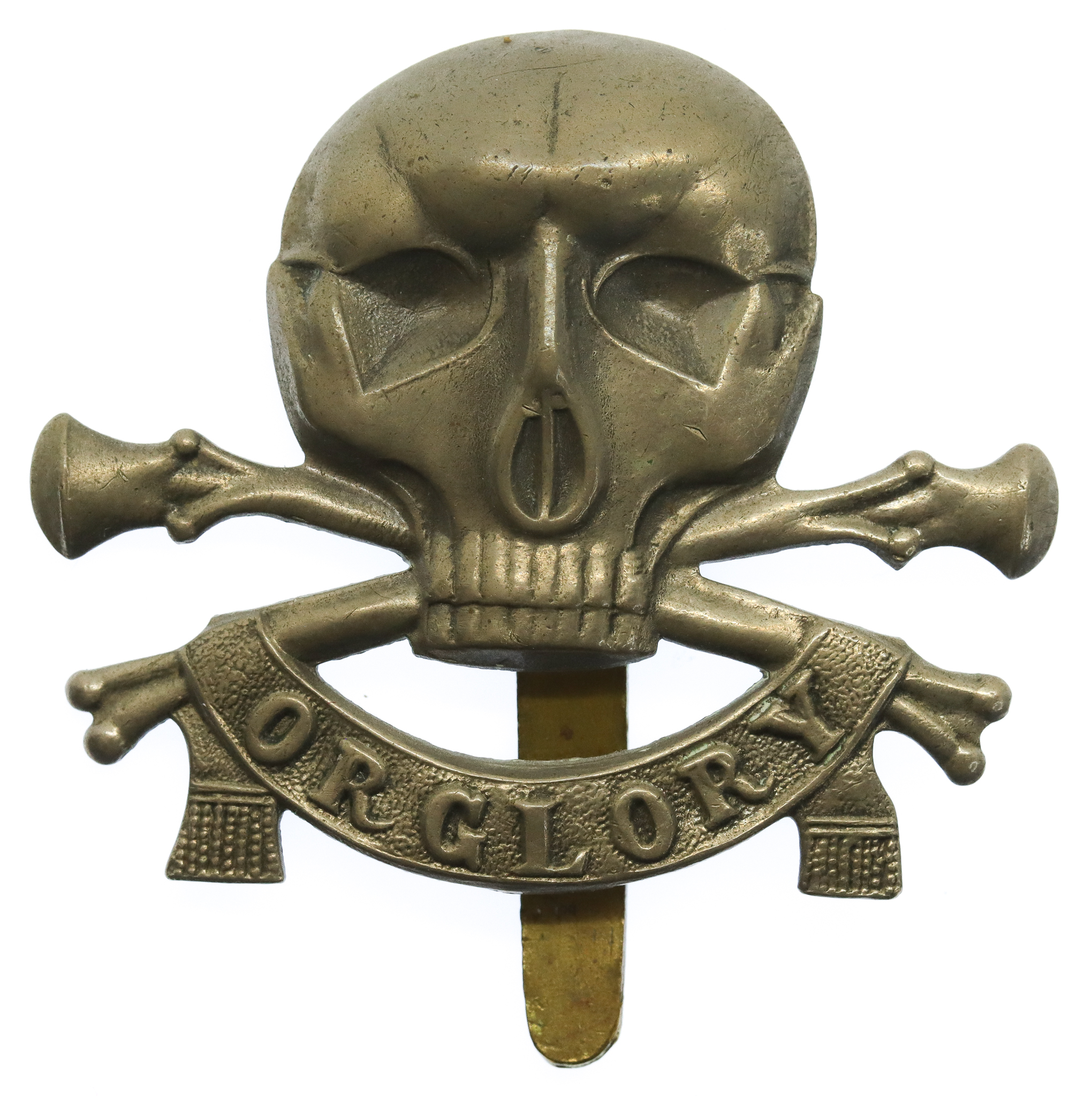17th/21st Lancers Cap Badge (Motto)