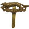 East Riding Yeomanry WWI All Brass Economy Cap Badge