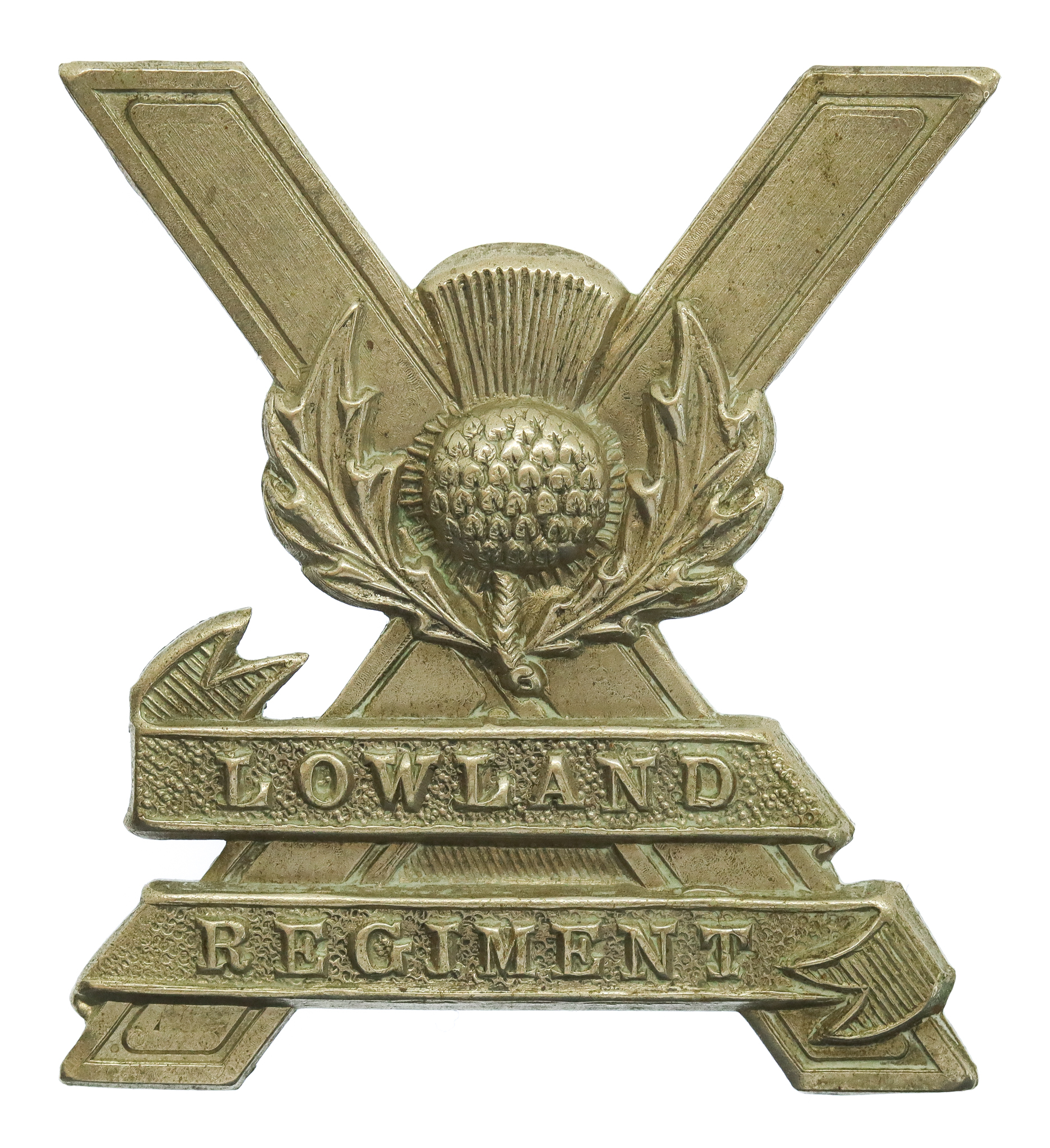 Lowland Regiment Cap Badge