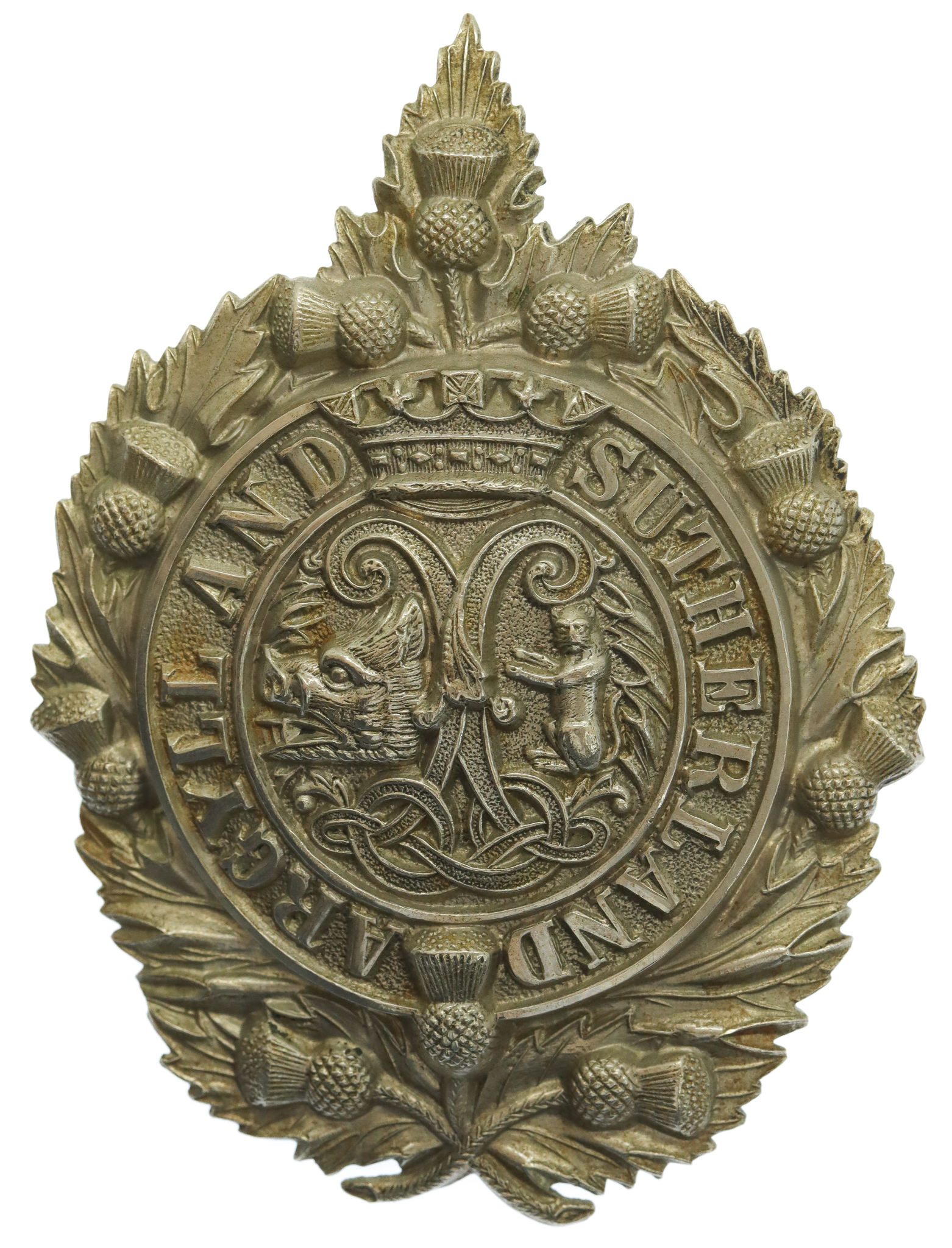 Victorian/Edwardian Argyll & Sutherland Highlanders Cap Badge