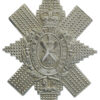 Black Watch (The Royal Highlanders) Anodised (Staybrite) Cap Badge