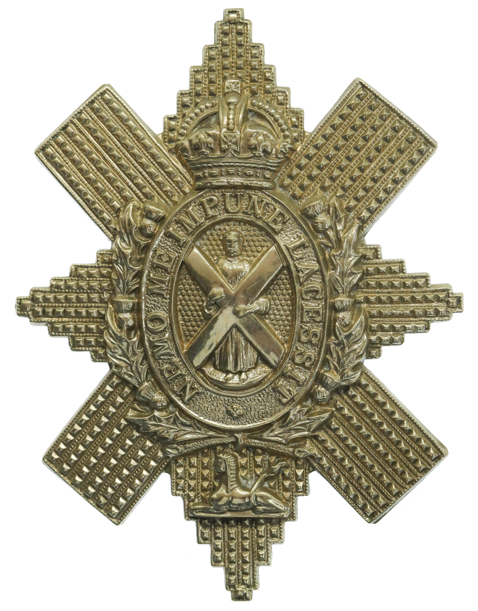 Black Watch (The Royal Highlanders) Cap Badge - King's Crown