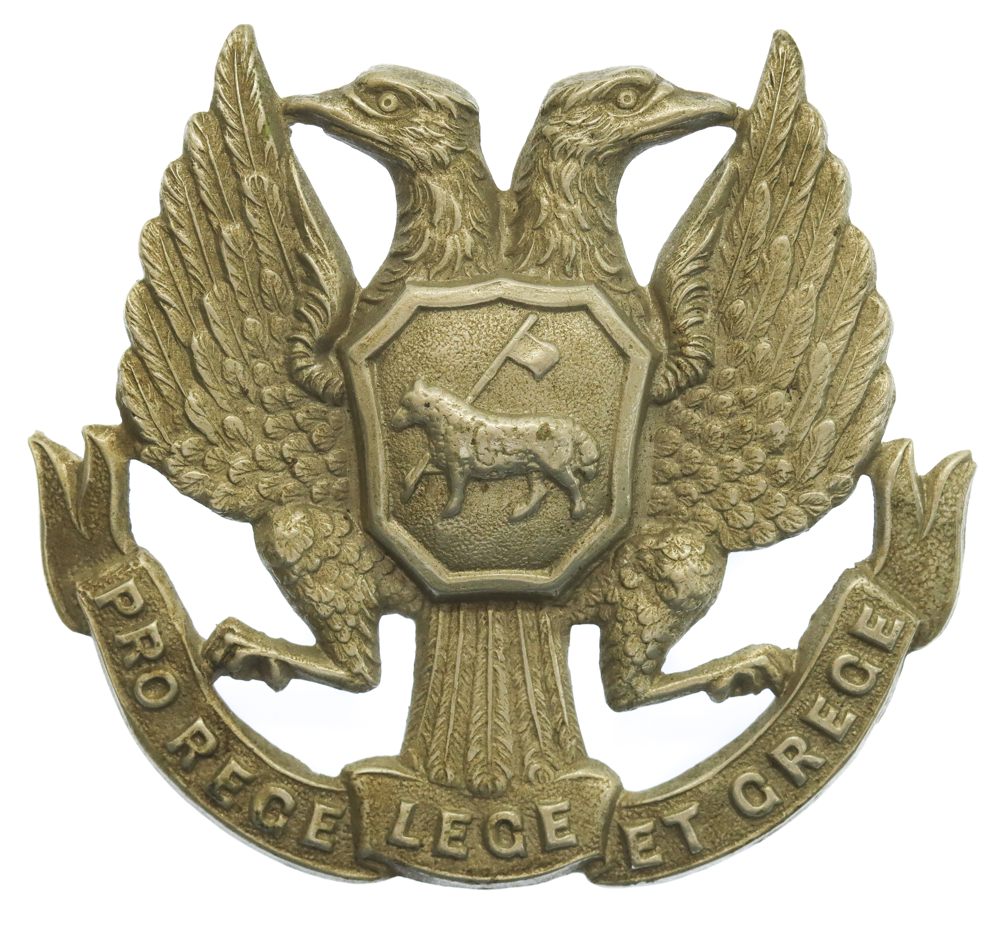 4th (Perthshire) Volunteer Bn. Black Watch (The Royal Highlanders) Cap Badge