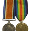 WW1 British War & Victory Medal Pair - Pte. S.W. Smith, 20th (Shoreditch Pals) Bn. Middlesex Regiment