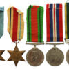 WW2 and Territorial Efficiency Medal Group of Five - Cpl. A.M. Whitelaw, Royal Electrical & Mechanical Engineers