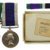 Campaign Service Medal (Clasp - Gulf) and R.N. Long Service & Good Conduct Medal Pair - LWEM (R) G.R. Perry, Royal Navy 