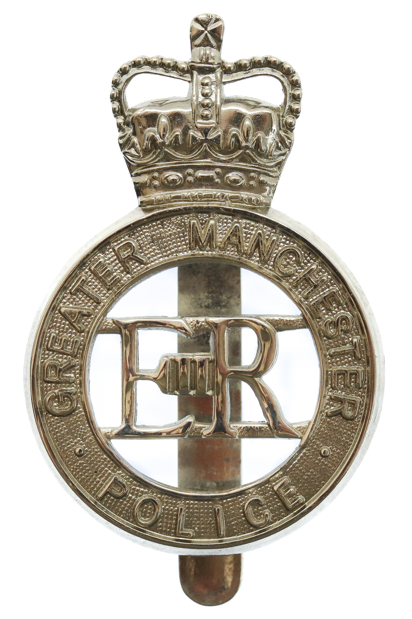 Greater Manchester Police Cap Badge - Queen's Crown