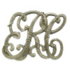 East Riding Constabulary White Metal Cap/Collar Badge