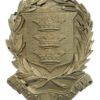 Victorian Hull City Police White Metal Helmet Plate