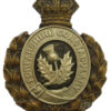 Victorian Forfarshire Constabulary Wreath Helmet Plate