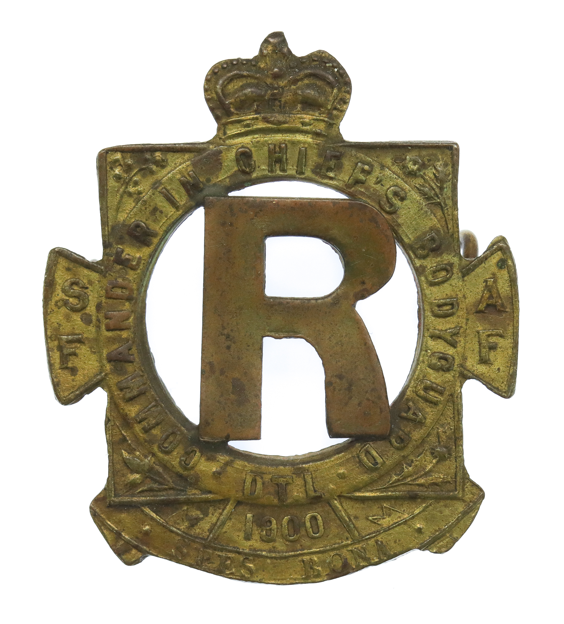 Boer War Commander in Chief's Bodyguard Slouch Hat Badge
