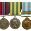 WW2, Korean War and GSM (Clasps - Malaya, Cyprus) Medal Group of Five - Cpl. V.F.C. Card, 1st Bn. Royal West Kent Regiment (attached 1st Bn. Middlesex Regiment)