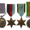WW2 'Pathfinder Force' DFC (1945) and DFM (1943) Medal Group of Six - Flight Engineer, Flying Officer G. H. Jones, Royal Air Force Volunteer Reserve