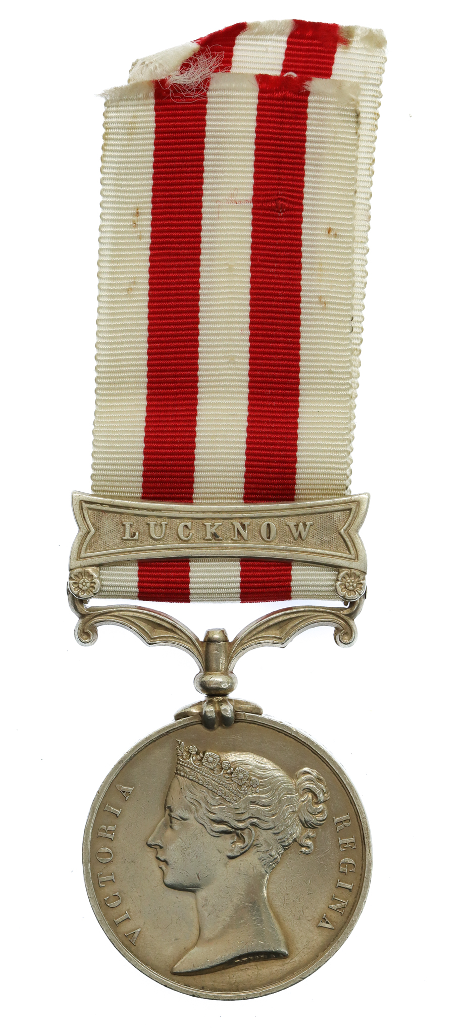 Indian Mutiny Medal (Clasp - Lucknow) - Pte. W. Flanders, 1st Bn. 20th (East Devonshire) Regiment Of Foot 