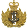 Royal Navy Warrant Officer's Cap Badge - Queen's Crown