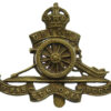 Royal Artillery Cap Badge - King's Crown
