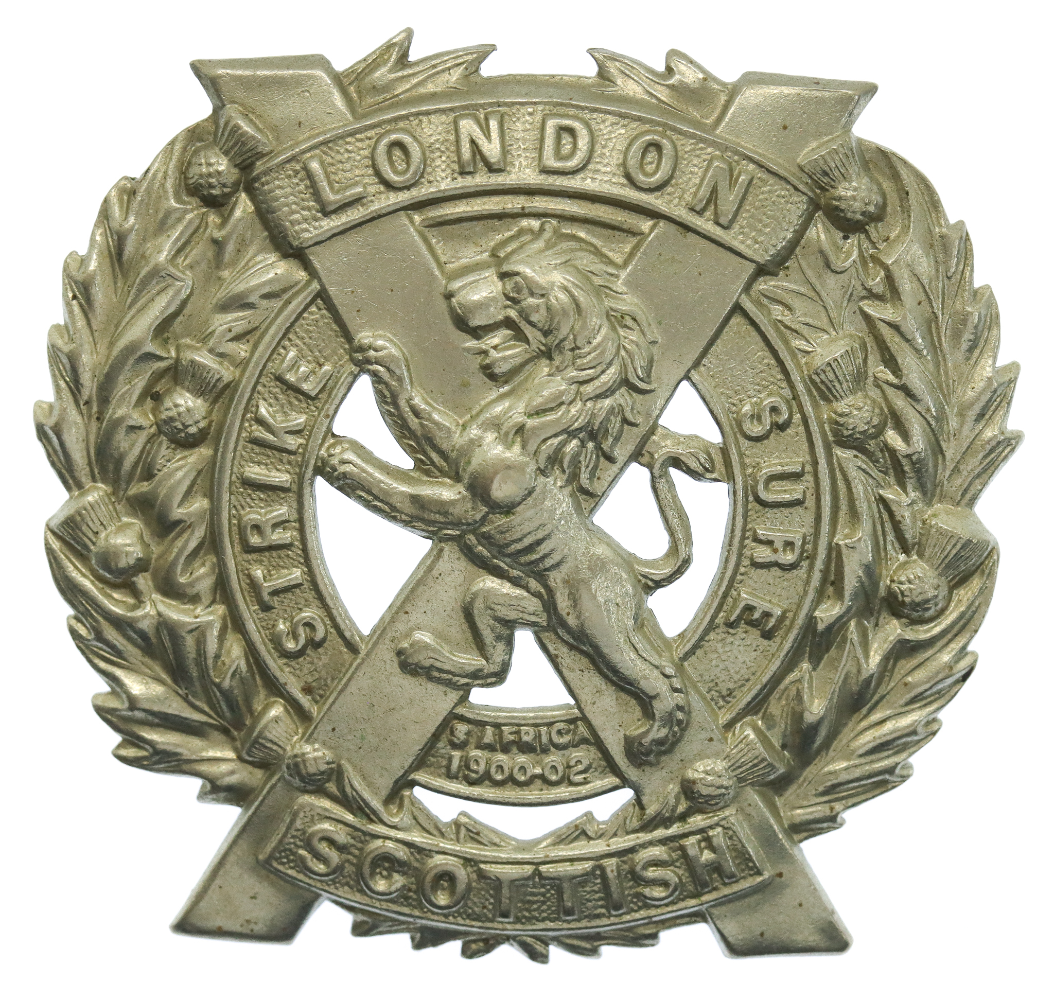 14th County of London Bn. (London Scottish) London Regiment Cap Badge
