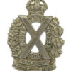 Scottish Horse Yeomanry Cap Badge - King's Crown