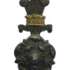 Yorkshire Hussars Officer's Silver & Gilt Cap Badge