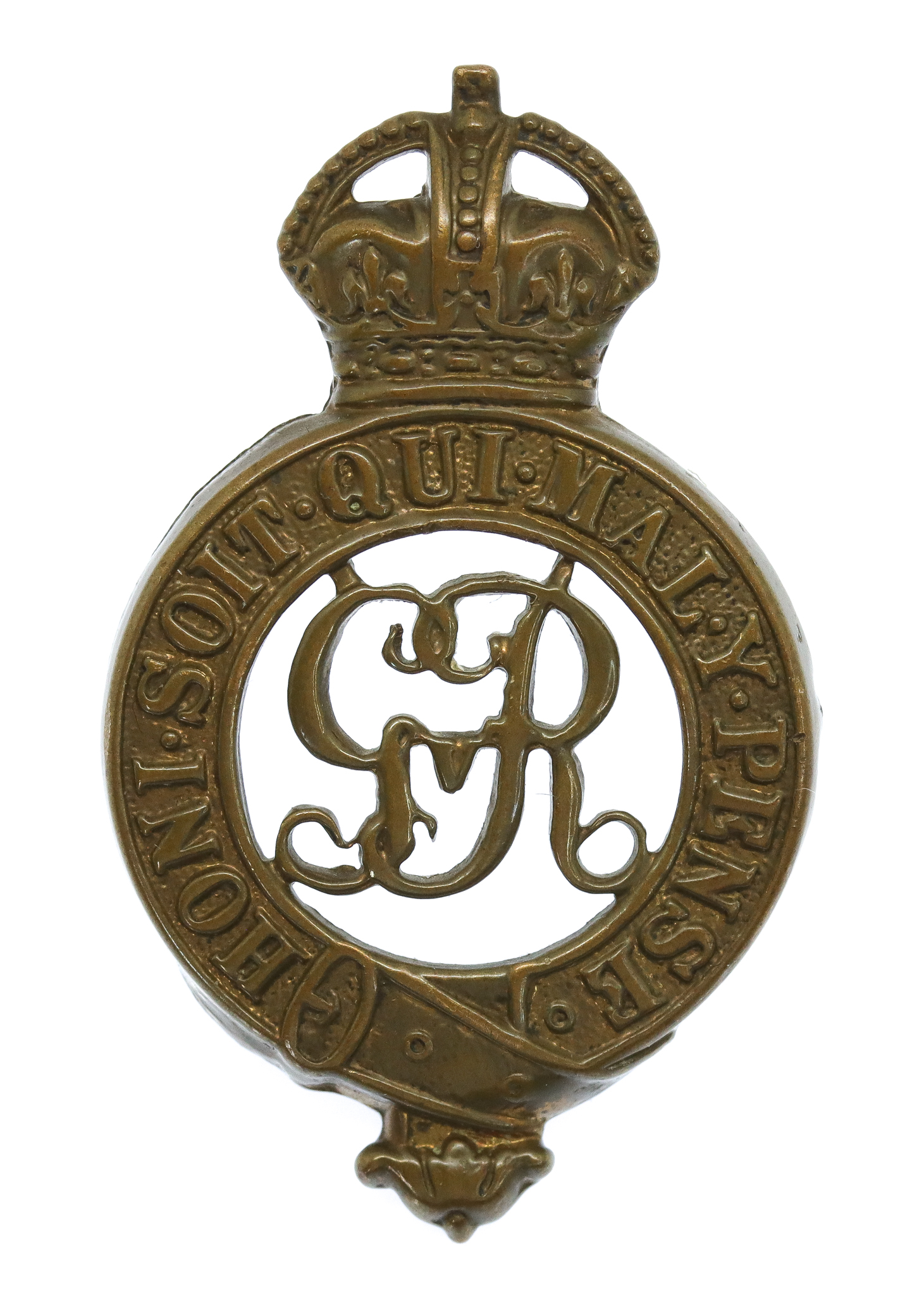George V Household Cavalry Cap Badge