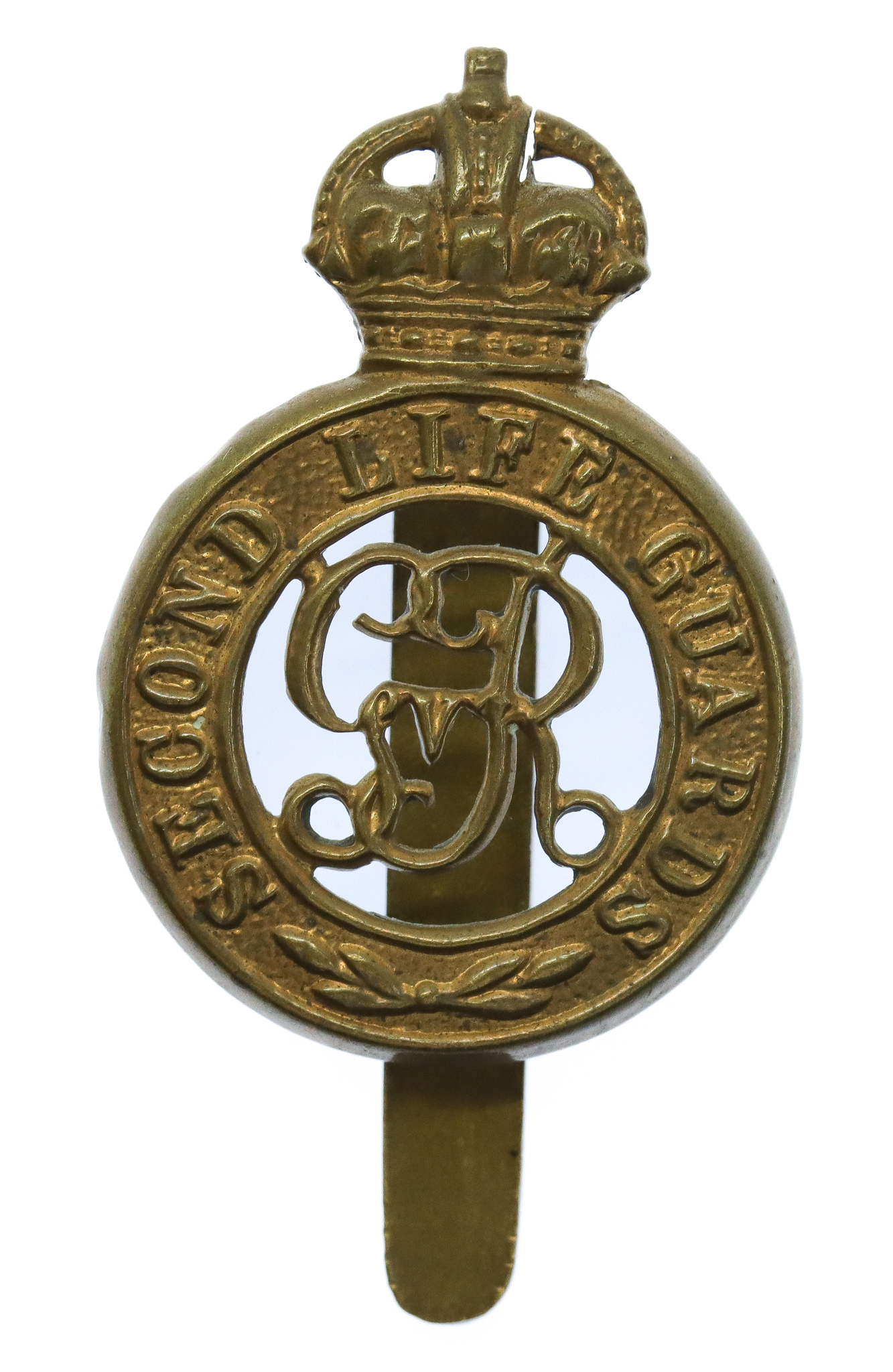 George V Second Life Guards Cap Badge