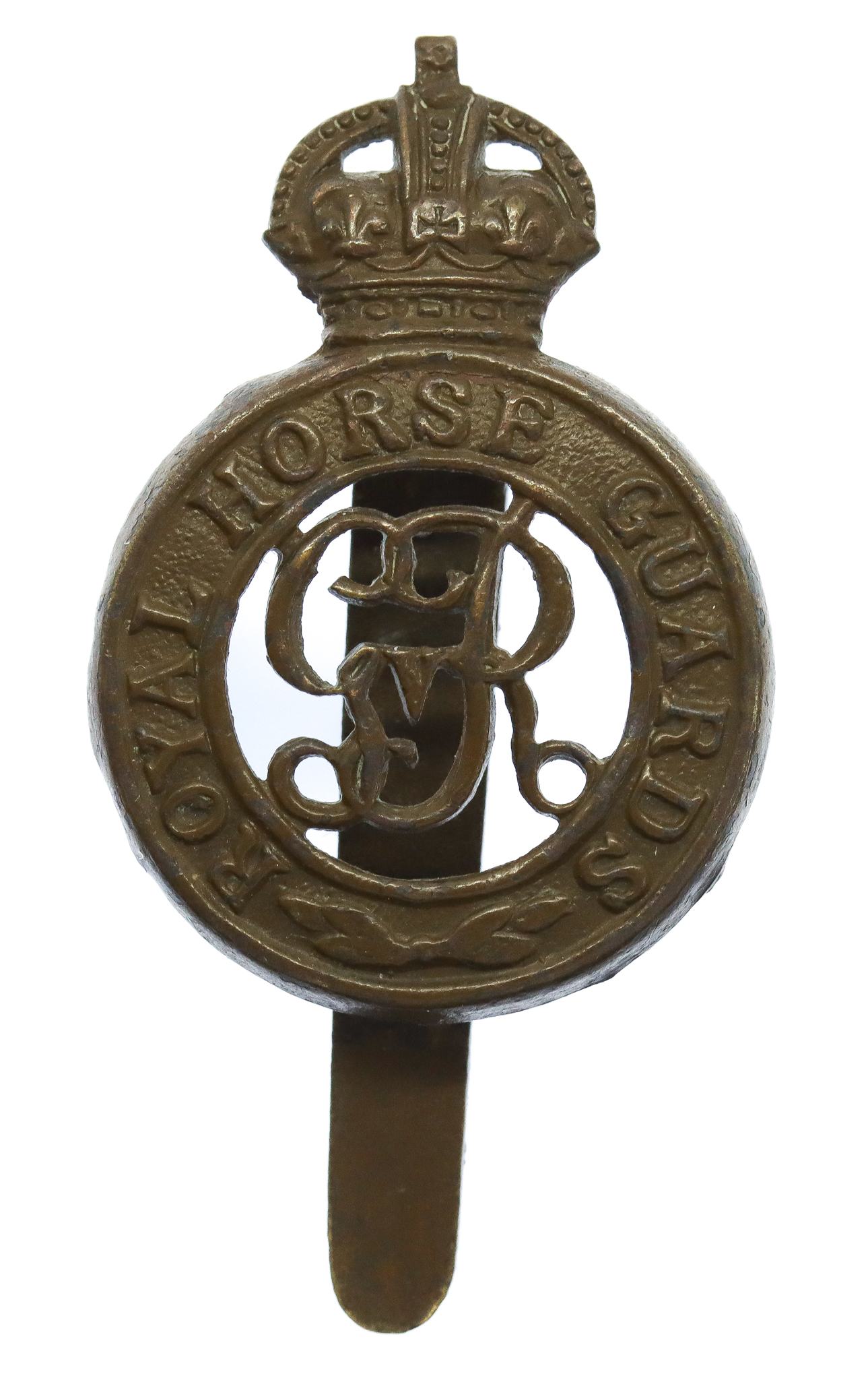George V Royal Horse Guards Cap Badge
