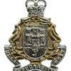 Gibraltar Regiment Anodised (Staybrite) Cap Badge