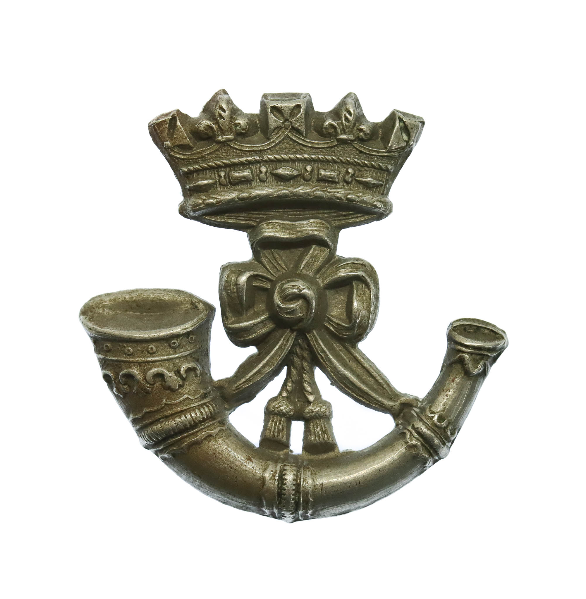 Victorian 2nd Volunteer Bn. Duke of Cornwall's Light Infantry Collar Badge