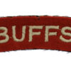 East Kent Regiment (BUFFS) Cloth Shoulder Title