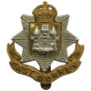 East Surrey Regiment Cap Badge - King's Crown