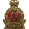 Surrey Yeomanry (Queen Mary's Regiment) Cap Badge - King's Crown