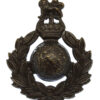 Royal Marines Bronzed Cap Badge - King's Crown