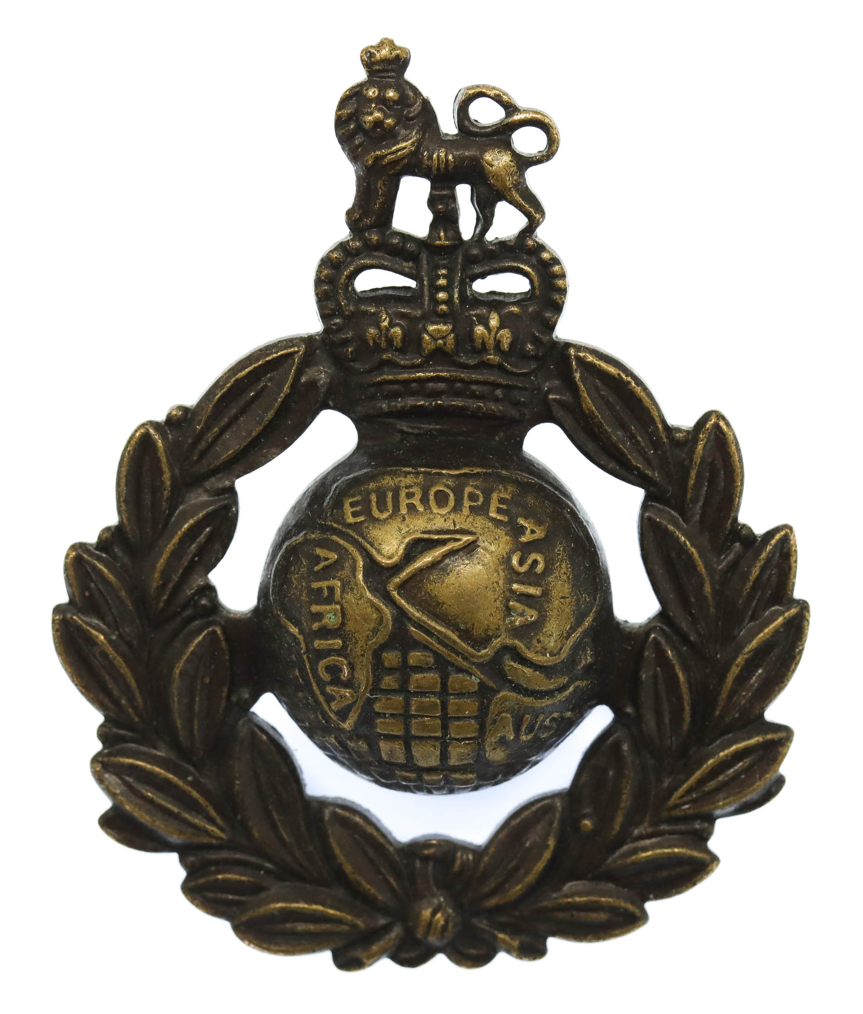 Royal Marines Cap Badge - Queen's Crown