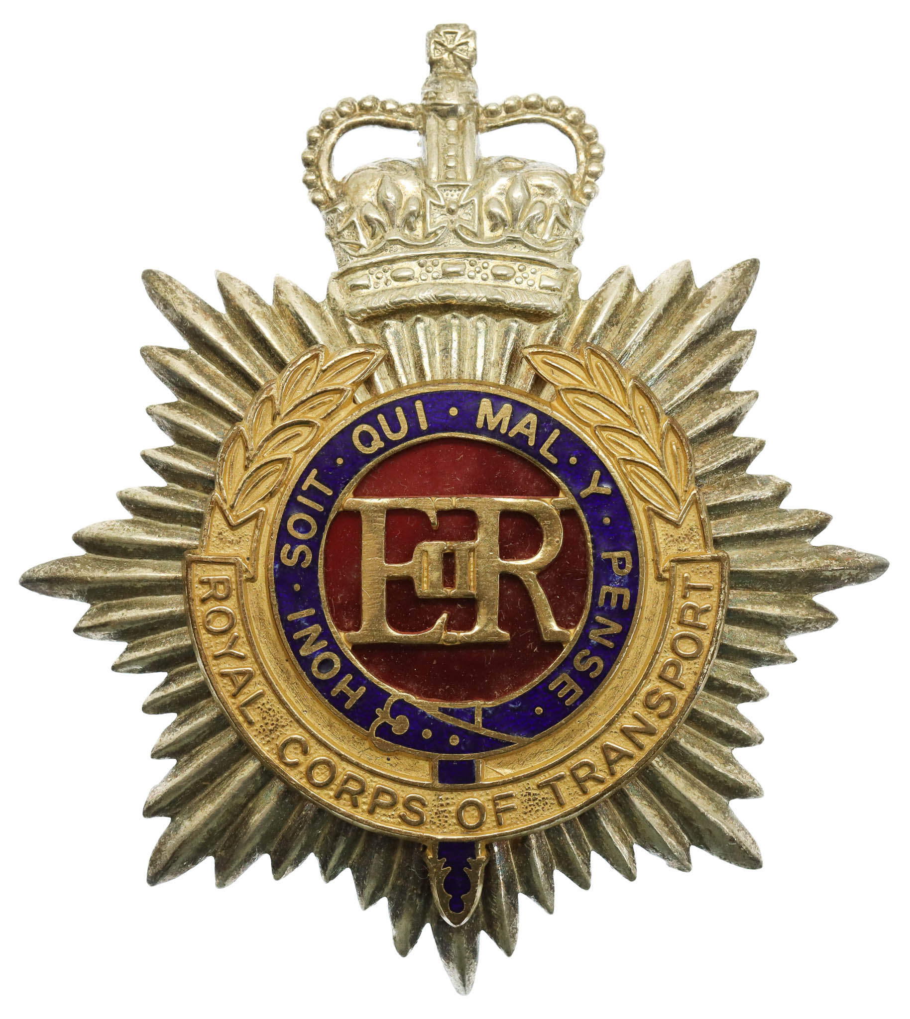 Royal Corps of Transport (R.C.T.) Bandsman's Shako Badge