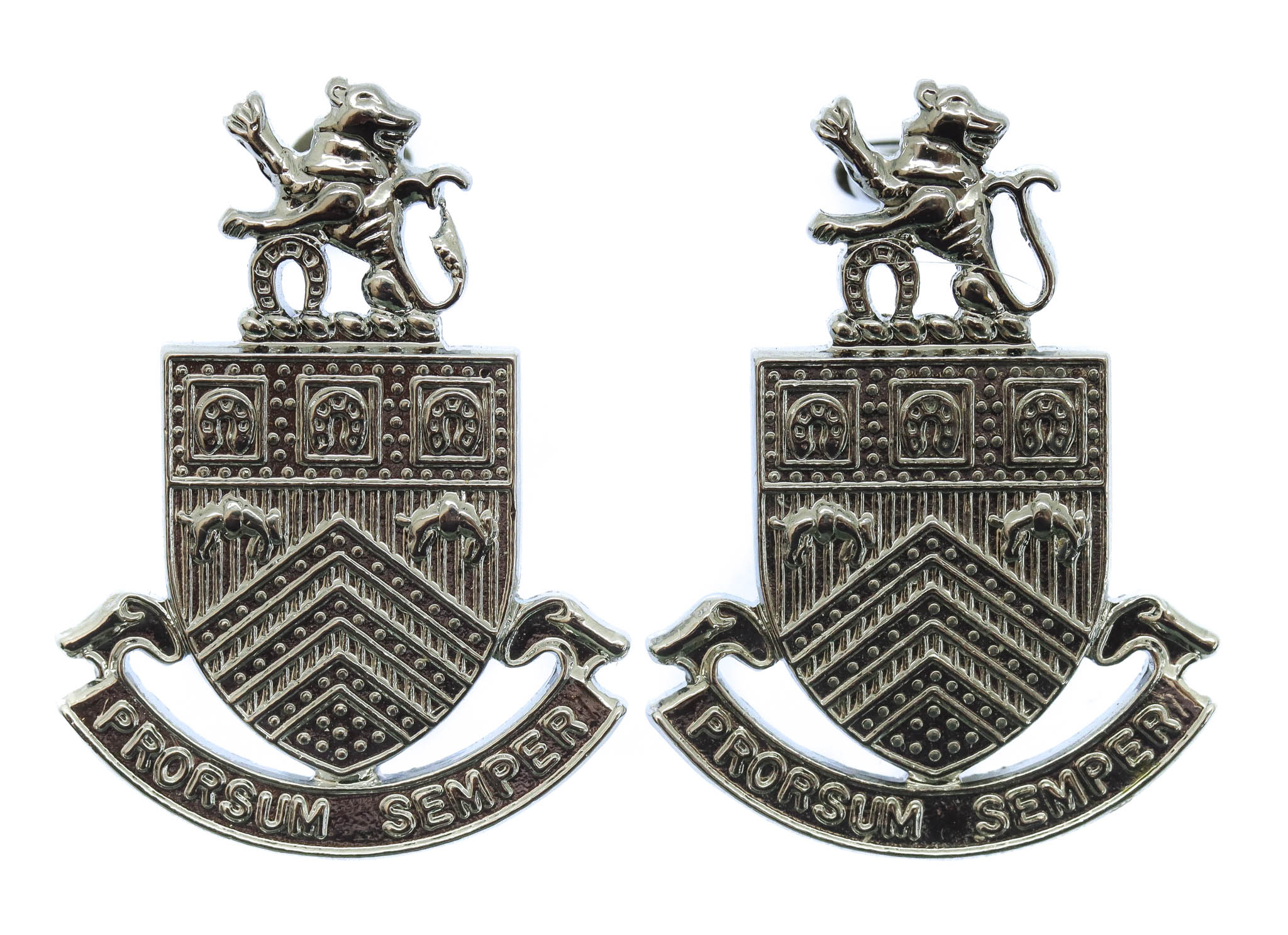 Pair of Gloucestershire Constabulary Collar Badges