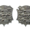 Pair of Hastings Borough Police Collar Badges