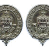 Pair of Southport Borough Police Collar Badges
