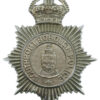 Southport Borough Police Helmet Plate - King's Crown