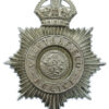 Chesterfield Borough Police Helmet Plate - King's Crown