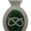 Staffordshire County & Stoke on Trent Constabulary Enamelled Helmet Plate - Queen's Crown