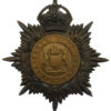 Nottingham City Police Night Helmet Plate - King's Crown