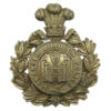 Swansea Borough Police Small Wreath Helmet Plate/Kepi Badge
