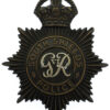 George VI South Shields Police Night Helmet Plate
