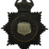 Caernarvonshire Constabulary Night Helmet Plate - King's Crown