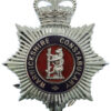 Warwickshire Constabulary Enamelled Helmet Plate - Queen's Crown