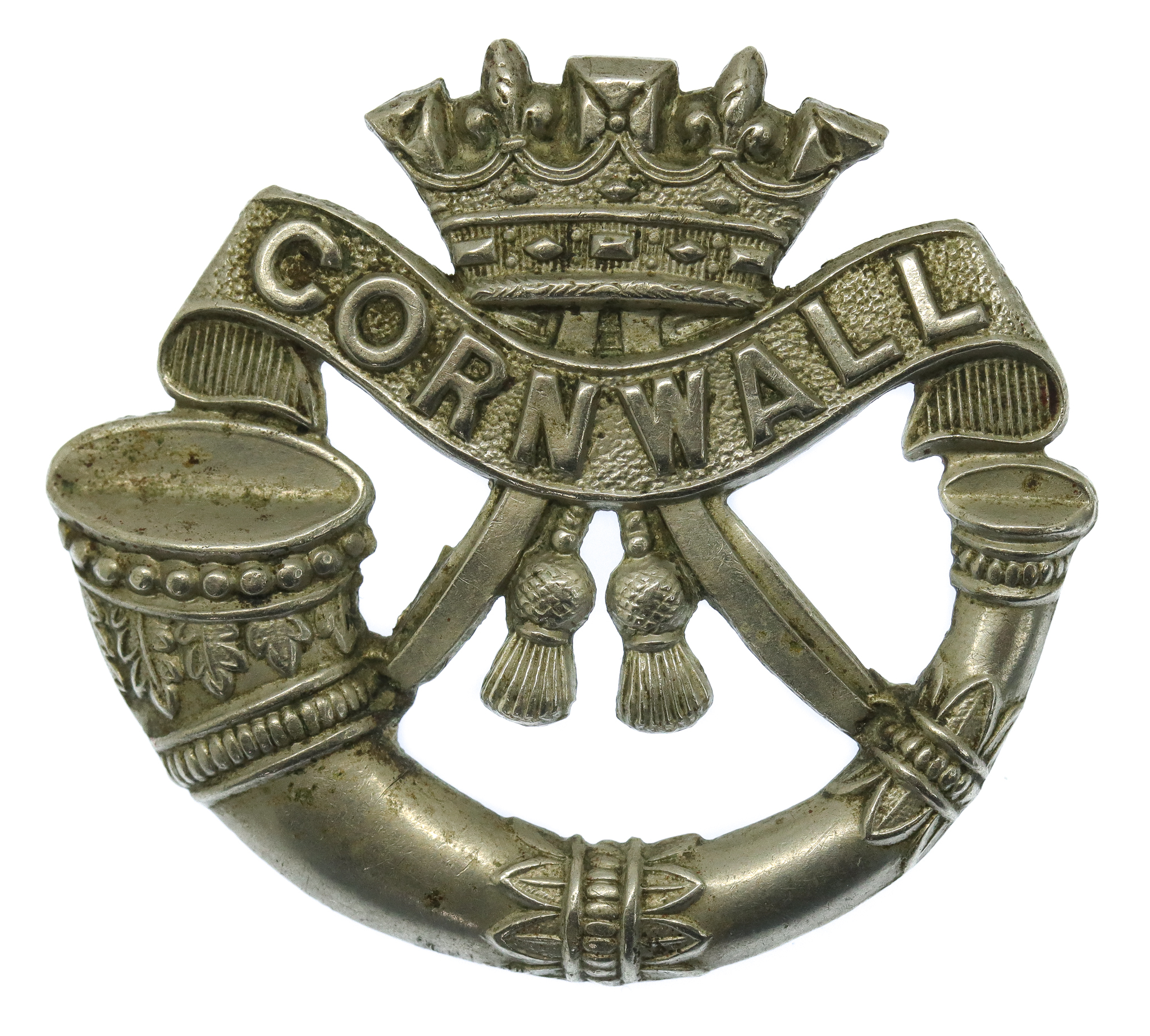 Victorian/Edwardian Duke of Cornwall's Light Infantry Cap Badge