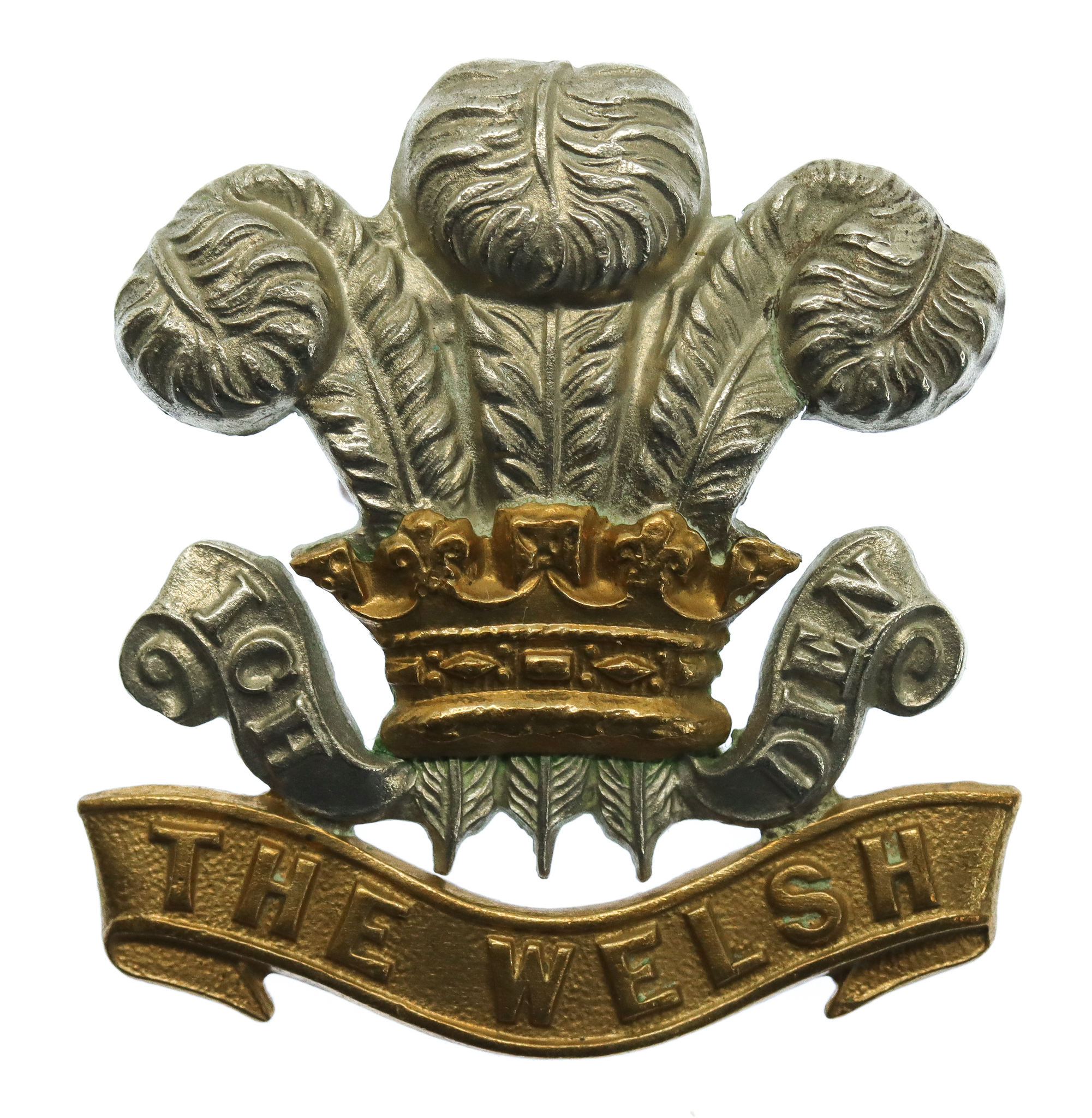 Victorian/Edwardian Welsh Regiment Cap Badge