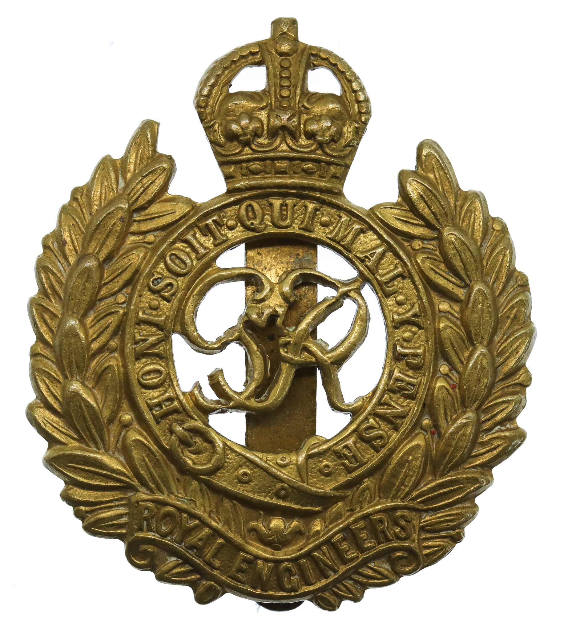 George VI Royal Engineers Cap Badge