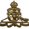 Royal Artillery Cap Badge - King's Crown