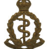 South African Medical Corps (S.A.M.C. - S.A.G.D.) Cap Badge - King's Crown